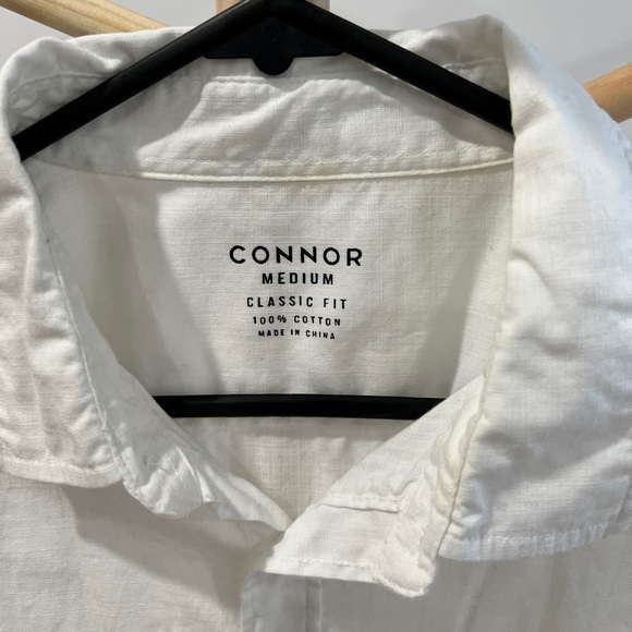 Men’s white button up shirt (Connor) - Picture 2 of 3